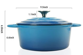 COOKWIN Enameled Cast Iron Dutch Oven Review