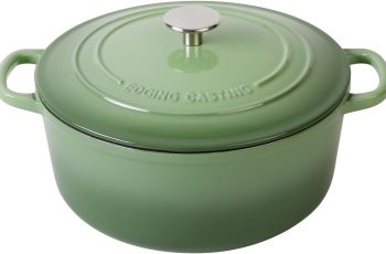 EDGING CASTING Enameled Cast Iron Dutch Oven Pot With Lid Review