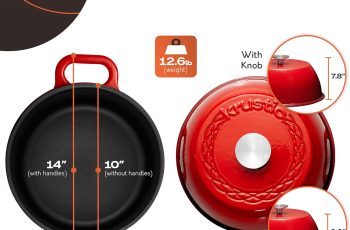 Krustic Enameled Dutch Oven Review