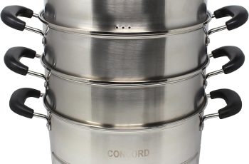 CONCORD 3 Tier Premium Stainless Steel Steamer Set (26 CM) Review