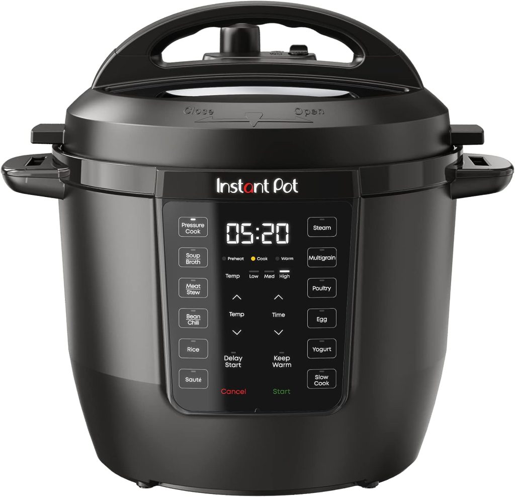 Instant Pot RIO, 7-in-1 Electric Multi-Cooker, Pressure Cooker, Slow Cooker, Rice Cooker, Steamer, Sauté, Yogurt Maker,  Warmer, Includes App With Over 800 Recipes, 6 Quart
