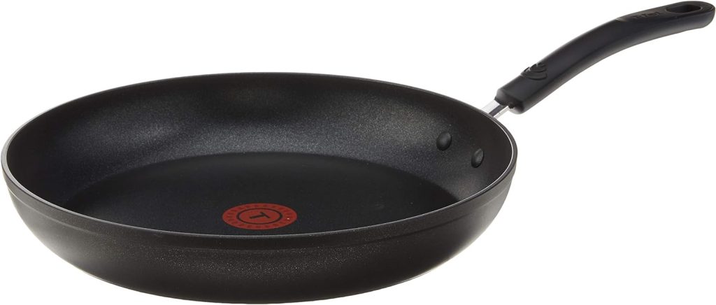 T-fal Advanced Nonstick Fry Pan 12 Inch Oven Safe 350F Cookware, Pots and Pans, Dishwasher Safe Black