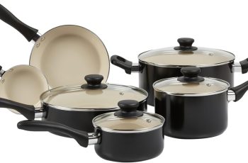 Amazon Basics Ceramic Nonstick Pots and Pans 11 Piece Cookware Set Review