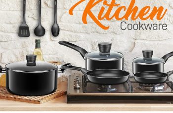 SereneLife Kitchenware Pots & Pans Basic Kitchen Cookware Review