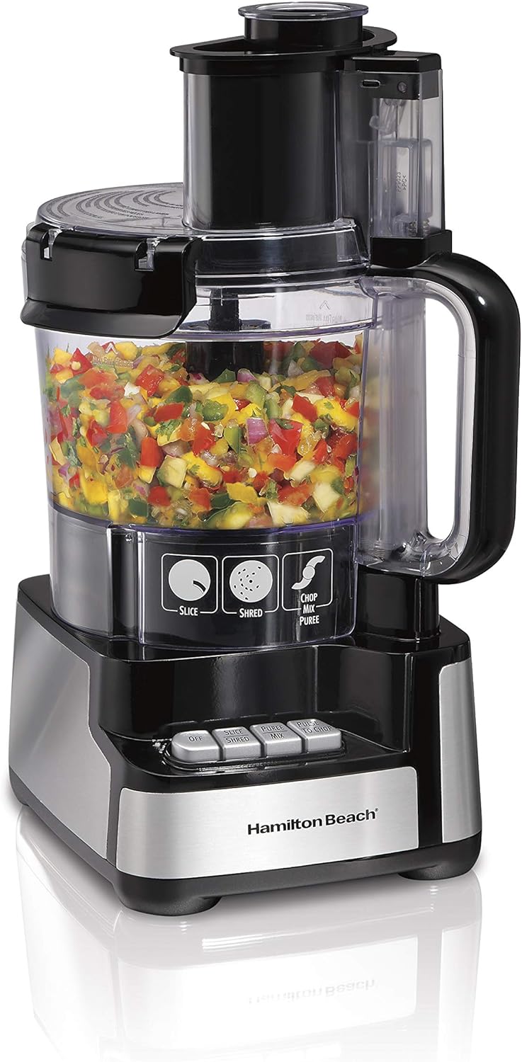 Hamilton Beach Stack  Snap Food Processor and Slow Cooker Bundle