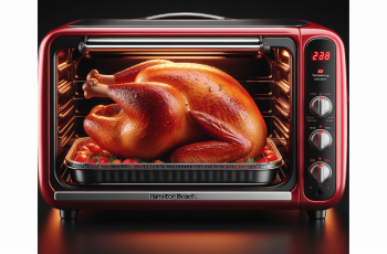 Hamilton Beach Turkey Roaster Oven red Review