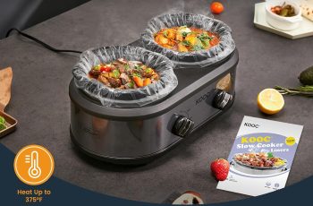 KOOC Double Slow Cooker Review