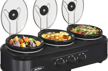 Sunvivi Triple Slow Cooker Buffet Servers and Warmer Review