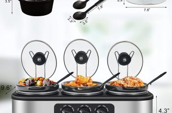 Triple Slow Cooker with Lid Rests Review