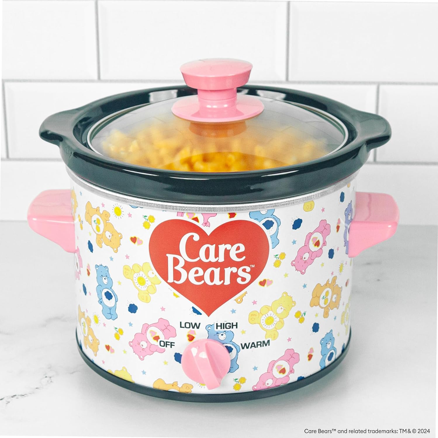 Uncanny Brands Care Bears 2qt Slow Cooker - Cook With Your Favorite Care Bear Characters