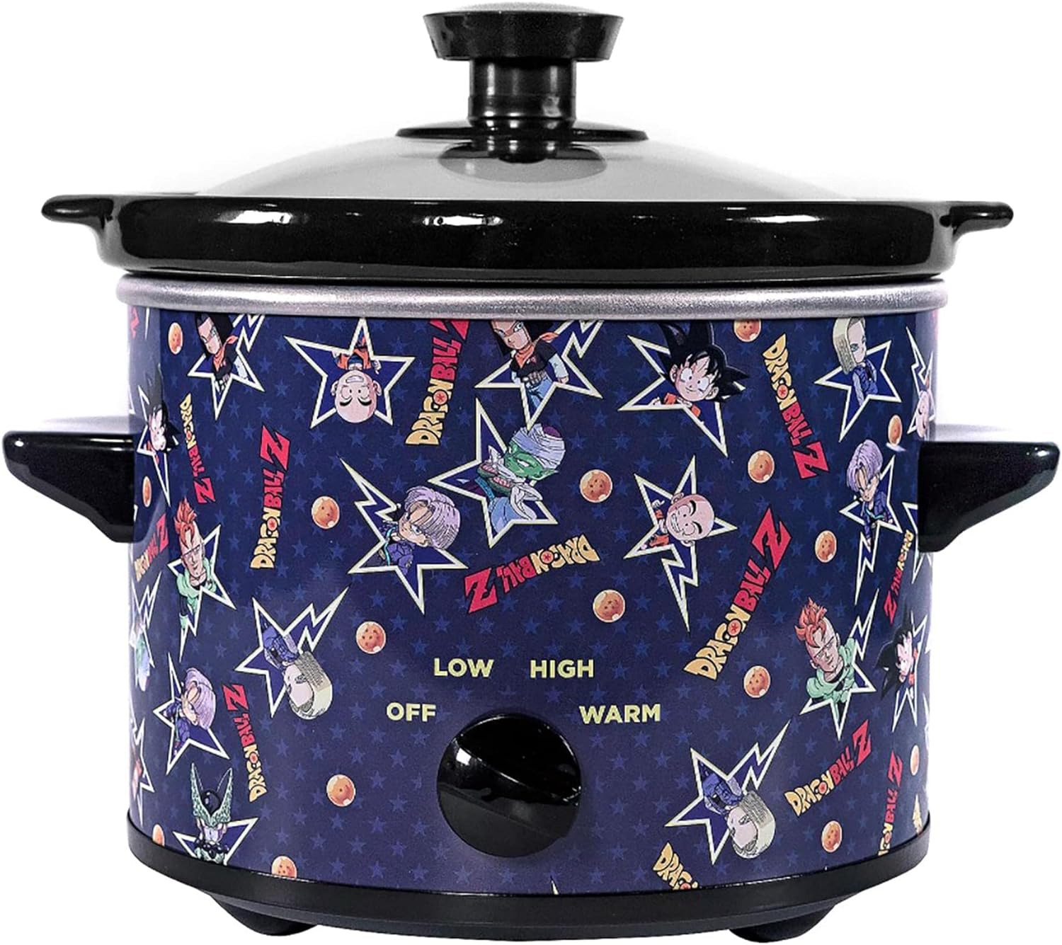 Uncanny Brands Dragon Ball Z 2qt Slow Cooker- Cook Anime Style- Small Kitchen Appliance