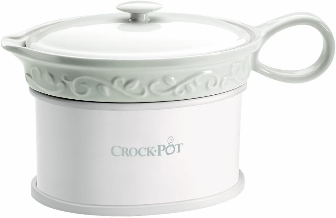Crock-Pot SCCPVG000 18-Ounce Electric Gravy Warmer, White