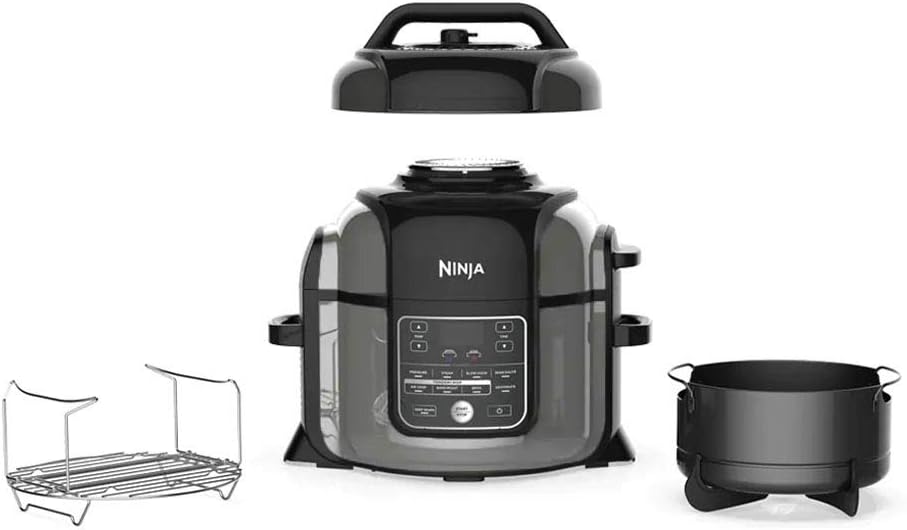 Ninja Foodi OP305 6.5 Quart TenderCrisp Pressure Cooker - Black/Gray