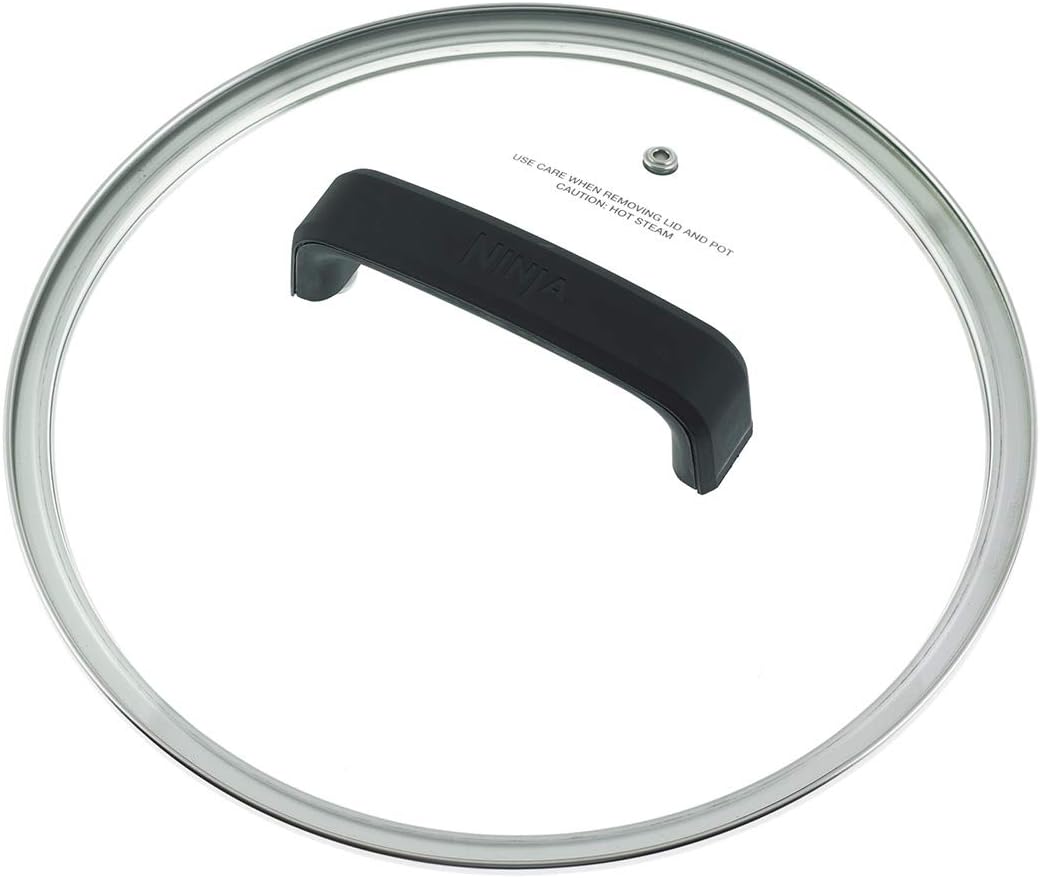 Ninja Official Slow Cooker Glass Lid [4187J300UK] Heat Tempered Glass, Compatible with Ninja Foodi OP300, OP500