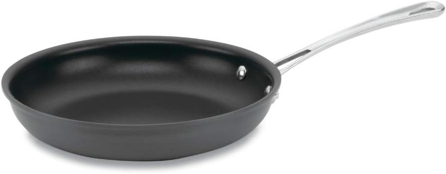 Cuisinart 6422-24 Contour Hard Anodized 10-Inch Open Skillet,Black