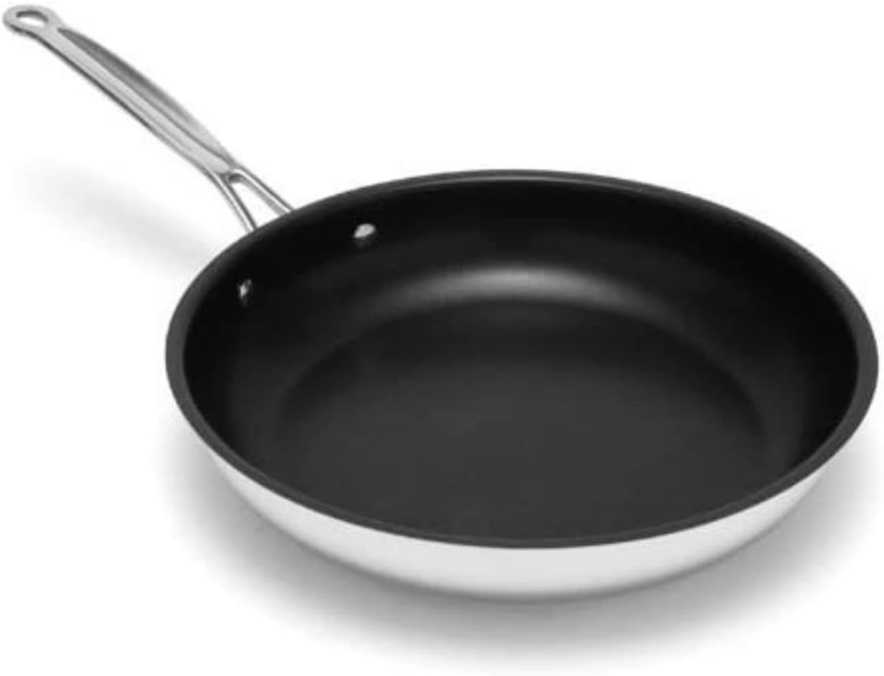 Cuisinart 722-24NS Chefs Classic Nonstick Stainless 10-Inch Open Skillet