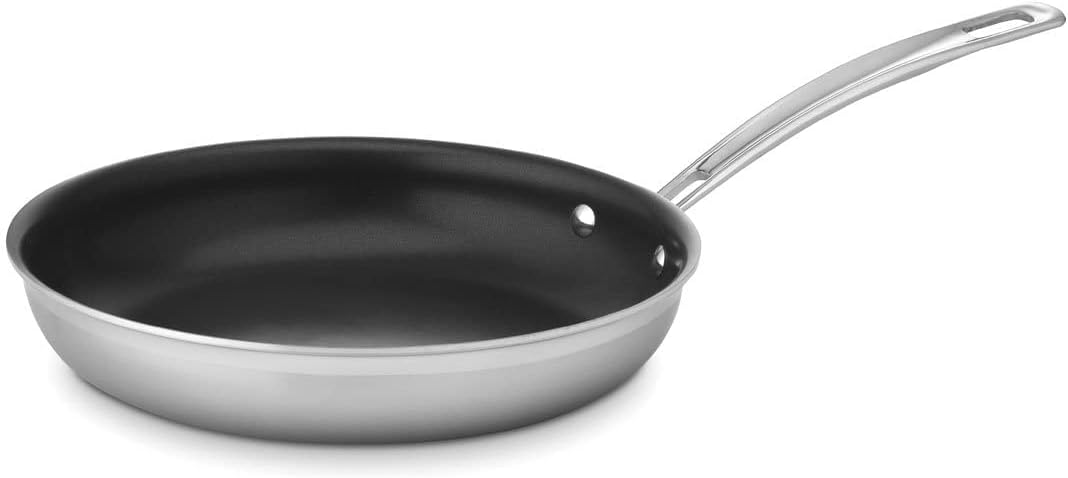 Cuisinart MultiClad Pro 10 Open Skillet, Inch, Non Stick Stainless Steel