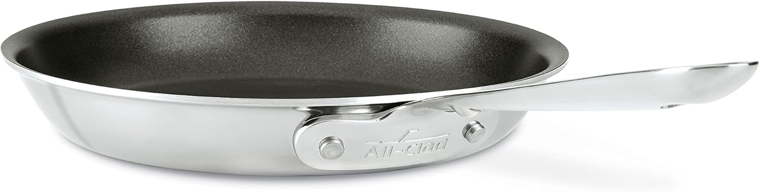 All-Clad 4709 NS R2 Nonstick Fry Pan, 9, Silver