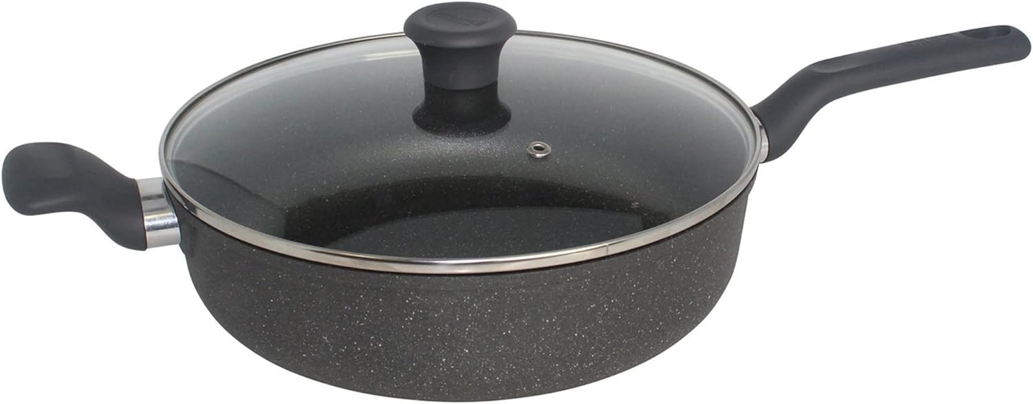 IMUSA Made in Colombia 4 Quart Nonstick Jumbo Cooker with Glass Lid