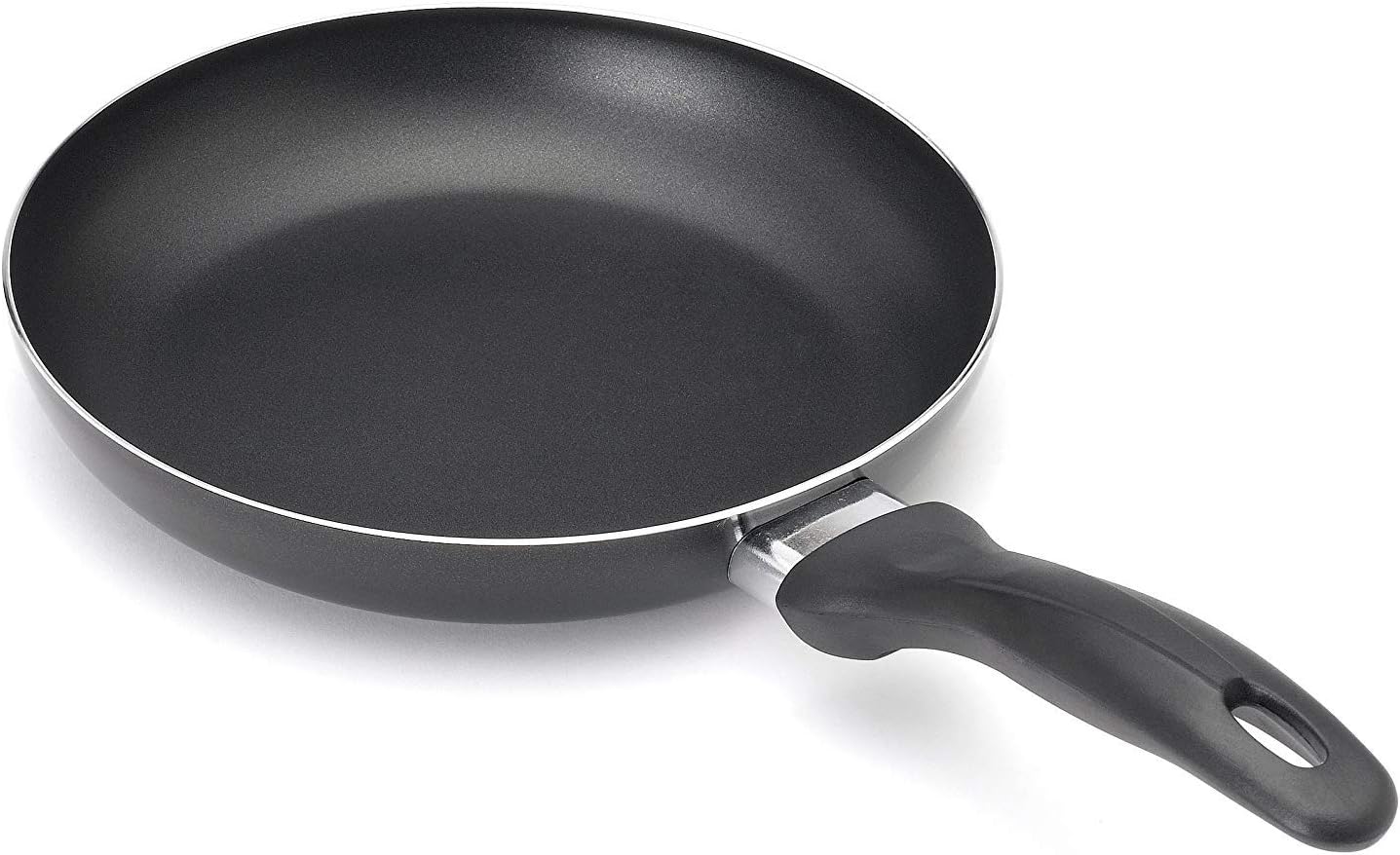 Imusa USA 11 Chef Nonstick Saute/Fry Pan with Bakelite Handle, Black