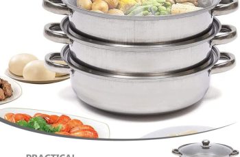 3 Tier Steamer Pot with Glass Lid Review