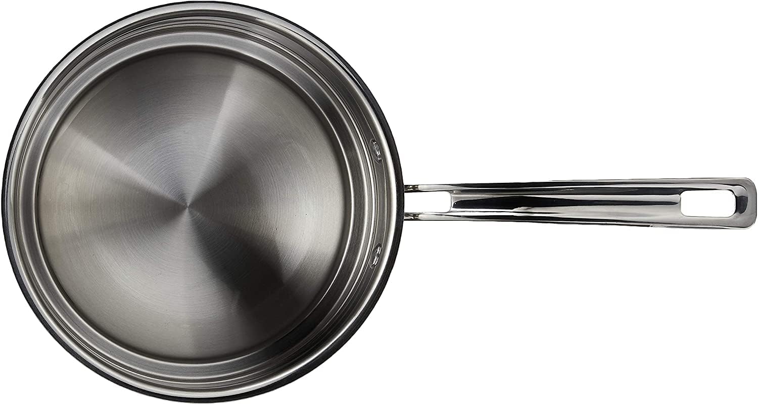 Cuisinart MCP111-20N MultiClad Pro Stainless Skillet, 20-cm, Universal Double Boiler w/Cover